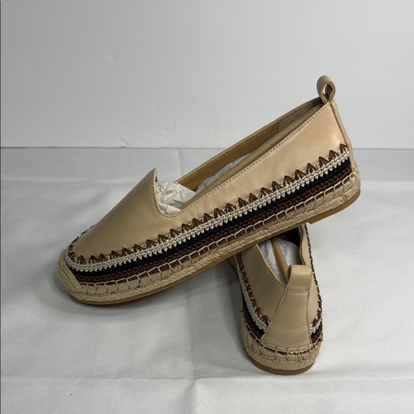 Chico's Tan Espadrille Flats with Jute Sole - Picture 5 of 8